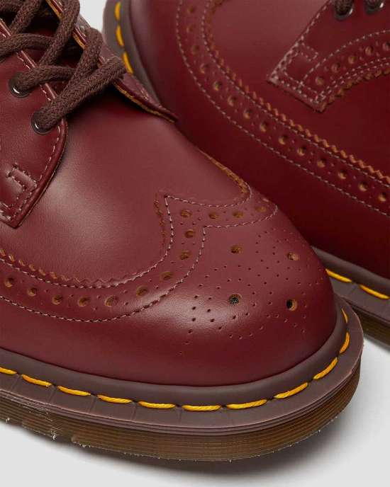 Zapatos Con Cordones Dr. Martens Vintage 3989 Brogue Mujer Vino MX-69572